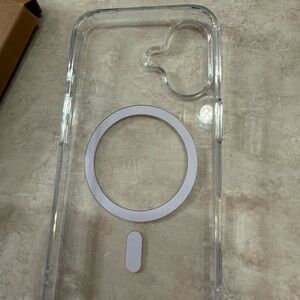 Clear Phone Case with MagSafe Compatibility
